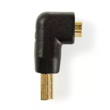 obrázek produktu NEDIS adaptér HDMI úhlový 90°/ HDMI konektor - HDMI zásuvka/ černý/ box