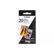 obrázek produktu Canon ZINK Photo Paper, ZINK, foto papír, bez okrajů typ lesklý, Zero Ink typ 3214C002, bílý, 5x7,6cm, 2x3\", 20 ks, termální,Canon