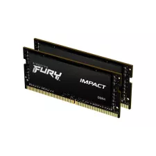 obrázek produktu Kingston FURY Impact/SO-DIMM DDR4/64GB/3200MHz/CL20/2x32GB/Black