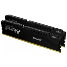 obrázek produktu Kingston FURY Beast - DDR5 - sada - 32 GB: 2 x 16 GB - DIMM 288-pin - 6000 MHz / PC5-48000 - CL40 - 1.35 V - bez vyrovnávací paměti - on-