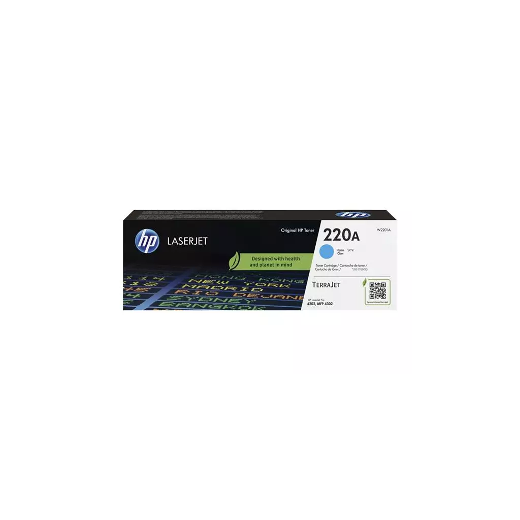 Obrázek produktu HP Toner LaserJet W2201A cyan, 220A
