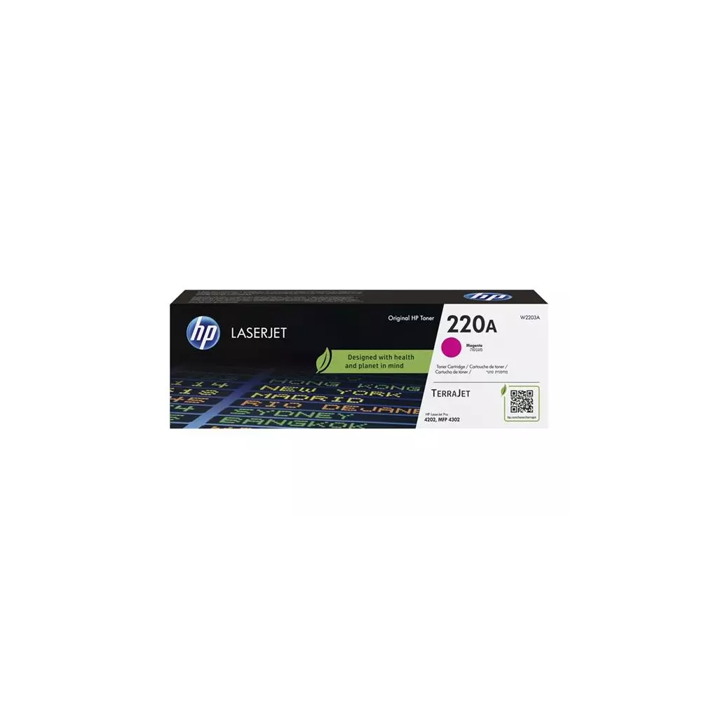 Obrázek produktu HP Toner LaserJet W2203A magenta, 220A