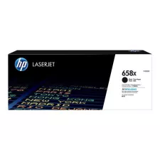 obrázek produktu HP 658X Black LaserJet Toner Cartridge (33,000 pages)