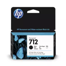 obrázek produktu HP 712 Inkoustová náplň černá (38ml); 3ED70A