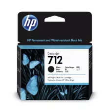 obrázek produktu HP 712 Inkoustová náplň černá (80ml); 3ED71A