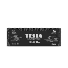 obrázek produktu TESLA BLACK+ alkalická baterie AA (LR06, tužková, fólie) 10 ks