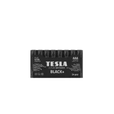 obrázek produktu TESLA BLACK+ alkalická baterie AAA (LR03, mikrotužková, fólie) 24 ks