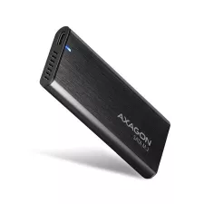 obrázek produktu AXAGON EEM2-SBC, USB-C 3.2 Gen 2 - M.2 SATA SSD kovový RAW box, bezšroubkový