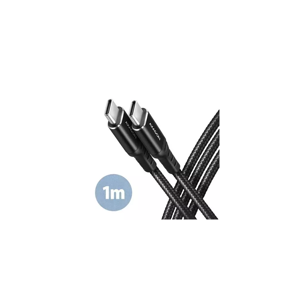 Obrázek produktu AXAGON datový a nabíjecí kabel USB-C na USB-C / US
