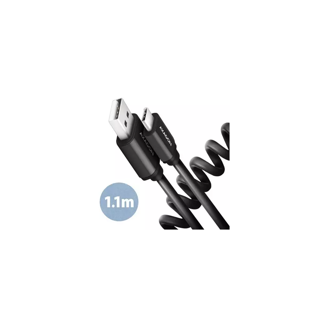 Obrázek produktu AXAGON BUCM-AM20TB, TWISTER kabel USB-C <-> USB-A,