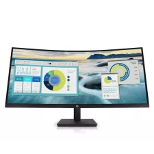 obrázek produktu HP LCD P34hc 34"/3440x1440/5ms/250nits/3500:1/DP/HDMI/USB-C(DP, 65W out)/USB 3.2 4x/3w/Repro