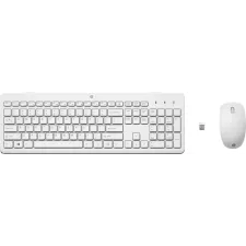 obrázek produktu HP 230 Wireless Mouse and Keyboard Combo (White) CZ/SK - bezdrátová klávesnice a myš