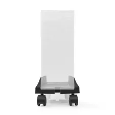 obrázek produktu NEDIS stojan na stolní PC/ nastavitelná sířka/ 2 uzamykatelná kolečka/ černý