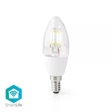 obrázek produktu SmartLife LED žárovka | Wi-Fi | E14 | 400 lm | 5 W | Teplá Bílá | 2700 K | Sklo | Android™ / IOS | Svíčka | 1 kusů