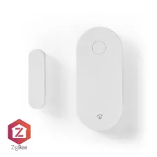 obrázek produktu NEDIS chytrý dveřní nebo okenní snímač/ Android & iOS/ Zigbee/ SmartLife/ baterie CR2032 součástí balení/ bílý