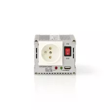 obrázek produktu NEDIS měnič napětí/ 12 V DC/230 V AC 50 Hz/ 300 W (600 W špička)/ 1x USB/ 1x zásuvka typu E