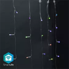 obrázek produktu Vánoční Osvětlení SmartLife | Závěs | Wi-Fi | RGB | 180 LED\'s | 3 m | Android™ / IOS