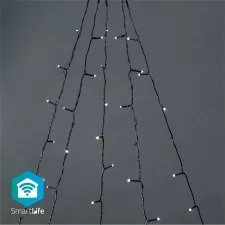 obrázek produktu Vánoční Osvětlení SmartLife | Strom | Wi-Fi | Teplá Bílá | 200 LED\'s | 20.0 m | 5 x 4 m | Android™ / IOS