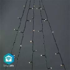 obrázek produktu Vánoční Osvětlení SmartLife | Strom | Wi-Fi | Teplé až chladné bílé | 200 LED\'s | 20.0 m | 5 x 4 m | Android™ / IOS