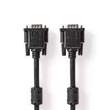 obrázek produktu NEDIS kabel VGA (D-SUB)/ zástrčka VGA - zástrčka VGA/ černý/ bulk/ 3m