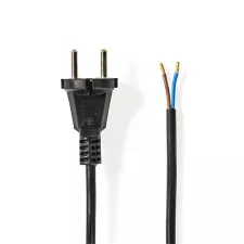 obrázek produktu NEDIS napájecí kabel k vysavači/  CEE 7/17/ 250 V AC/ PVC/ černý/ bulk/ 7m