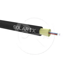 obrázek produktu DROP1000 kabel Solarix, 8vl 9/125, 3,7mm, LSOH, černý, cívka 500m SXKO-DROP-8-OS-LSOH