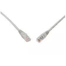 obrázek produktu SOLARIX patch kabel CAT5E UTP PVC 0,5m šedý non-snag proof