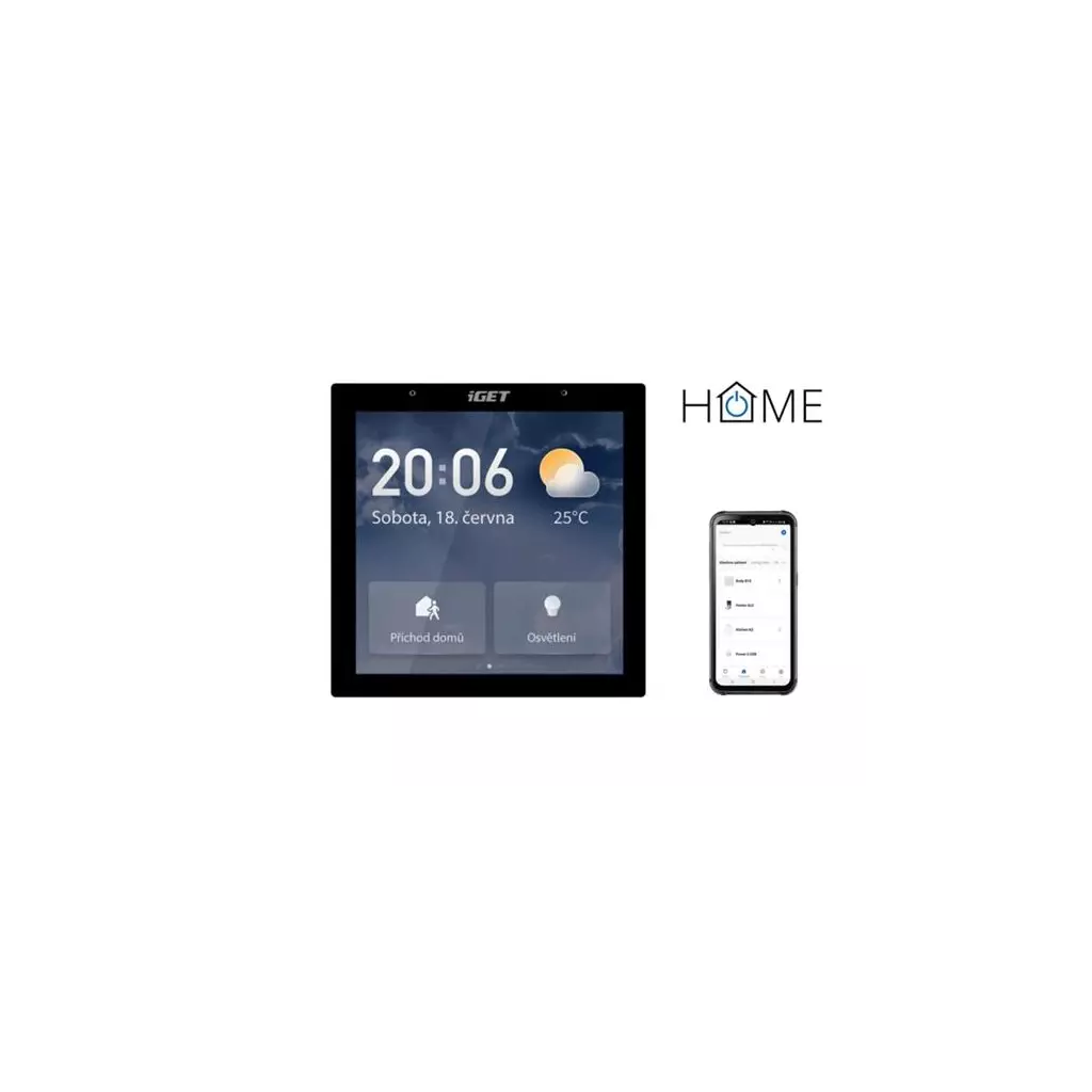 Obrázek produktu iGET HOME Gateway GW6 - LCD 4