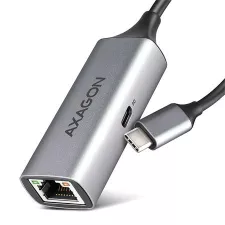 obrázek produktu AXAGON ADE-TXPD, USB-C 3.2 Gen 1 - Gigabit Ethernet síťová karta, Asix AX88179, PD 100W, auto instal