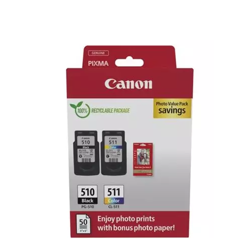 obrázek produktu Canon originální ink PG-510/CL-511 PVP, 2970B017, color