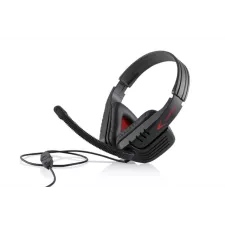 obrázek produktu Modecom MC-823 RANGER headset, herní sluchátka s mikrofonem, černo-červená
