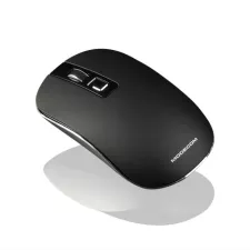 obrázek produktu Modecom MC-WM101 bezdrátová optická myš, 3 tlačítka, 1600 DPI, USB nano 2,4 GHz, nízký profil, černá