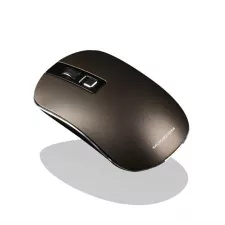 obrázek produktu Modecom MC-WM101 bezdrátová optická myš, 3 tlačítka, 1600 DPI, USB nano 2,4 GHz, nízký profil, hnědá