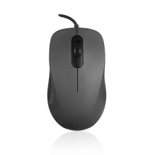 obrázek produktu Modecom MC-M10S drátová optická myš, 3 tlačítka, 1000 DPI, USB, tichá tlačítka, černo-šedá