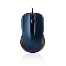 obrázek produktu Modecom MC-M9.1 drátová optická myš, 4 tlačítka, 1600 DPI, USB, černo-modrá
