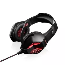 obrázek produktu Modecom VOLCANO SWORD headset, herní sluchátka s mikrofonem, 2,2m kabel, 3,5mm jack, USB, černá, LED podsvícení