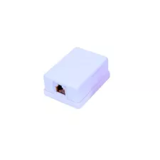 obrázek produktu DATACOM Telefonní zásuvka UTP CAT3 1xRJ11 na omítku bílá
