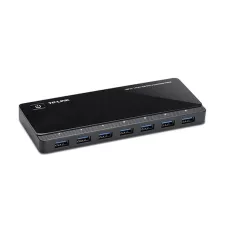 obrázek produktu TP-Link UH720, 7 ports USB 3.0 Hub, Desktop, 2x nabíjecí port a 12V/2.4A power adapter included