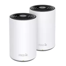 obrázek produktu TP-Link Deco XE75 Pro(2-pack) - Multi-Gig 2,5 Gbps AXE5400 třípásmový Meshový Wi-Fi 6E systém, HomeShield (2-pack) 