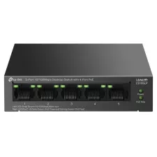 obrázek produktu TP-Link LS105LP Switch 1x LAN, 4x LAN s PoE, 41W