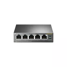 obrázek produktu TP-Link TL-SG1005P - PoE Switch 5xTP 10/100/1000Mbps(4x PoE), kovový