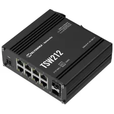 obrázek produktu Teltonika L2/L3 Managed Switch 8 10/100/1000, 2x SFP - TSW212