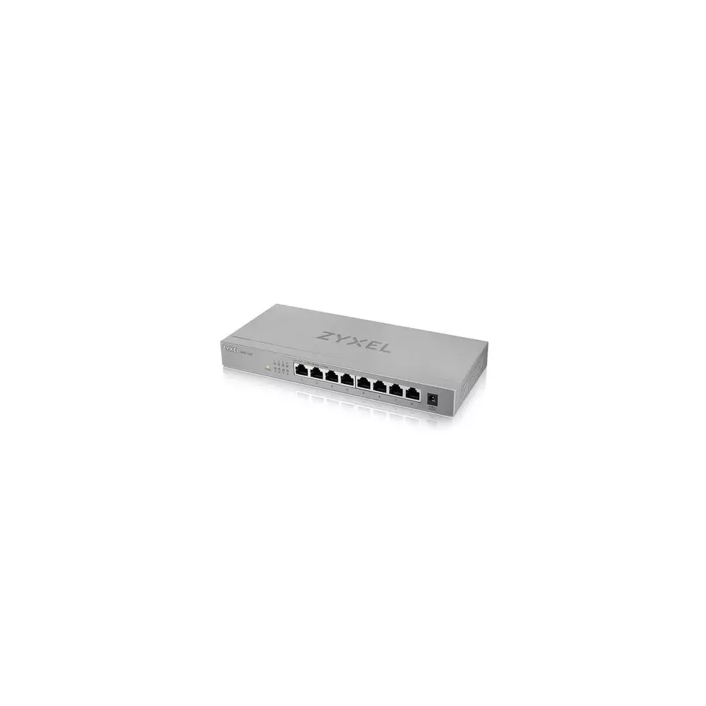 Obrázek produktu Zyxel XMG-108 8 Ports 2,5G + 1 SFP+ Desktop MultiGig unmanaged Switch