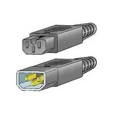obrázek produktu Cisco Jumper - Elektrický kabel - IEC 60320 C15 do IEC 60320 C14 - 69 cm - pro Catalyst 9200L, 9300L; MDS 9020, 9120, 9140, 9216, 9216A, 92