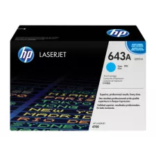 obrázek produktu HP 643A - Azurová - originální - LaserJet - kazeta s barvivem (Q5951A) - pro Color LaserJet 4700, 4700dn, 4700dtn, 4700n, 4700ph+
