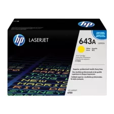 obrázek produktu HP 643A - lutá - originální - LaserJet - kazeta s barvivem (Q5952A) - pro Color LaserJet 4700, 4700dn, 4700dtn, 4700n, 4700ph+