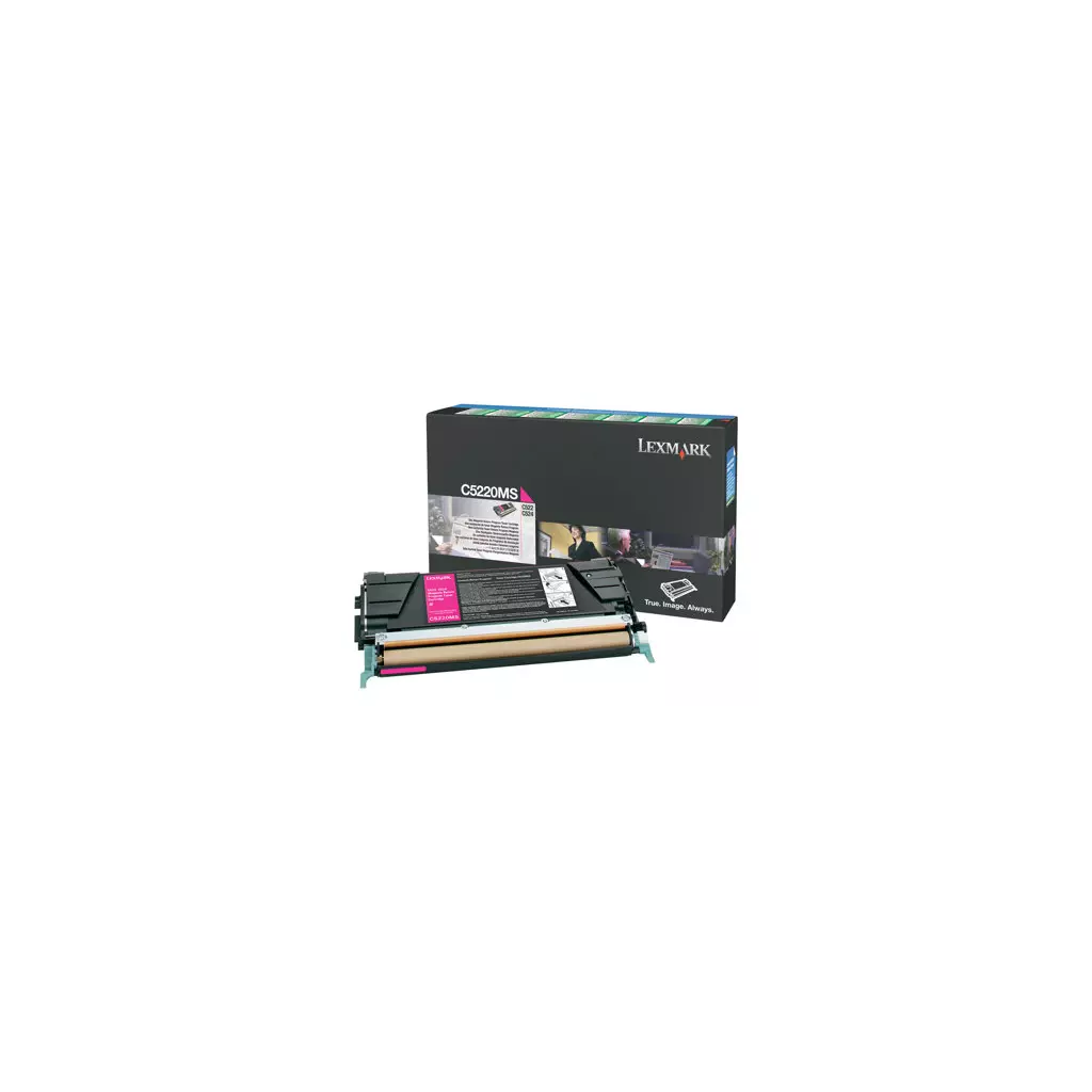 Obrázek produktu LEXMARK C5220MS toner purpurový