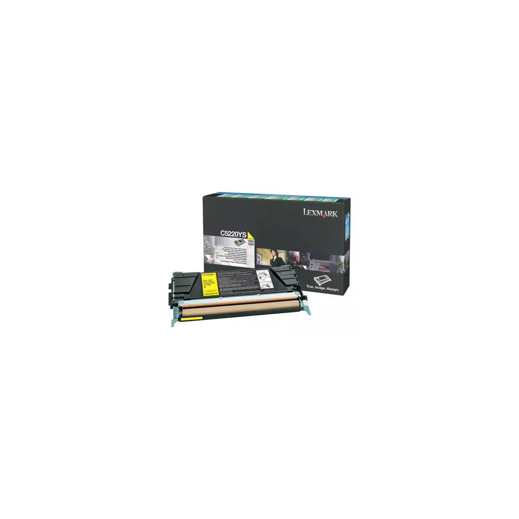 Obrázek produktu LEXMARK C5220YS toner žlutý