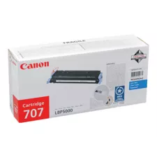 obrázek produktu Canon 707C - Azurová - originální - kazeta s barvivem - pro i-SENSYS LBP5000, LBP5100; Laser Shot LBP-5000, 5100