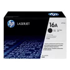obrázek produktu HP 16A - Černá - originální - LaserJet - kazeta s barvivem (Q7516A) - pro LaserJet 5200, 5200dtn, 5200L, 5200Lx, 5200n, 5200tn